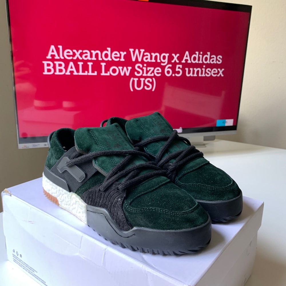 Alexander Wang x Adidas size 5.5 mens Bball Low